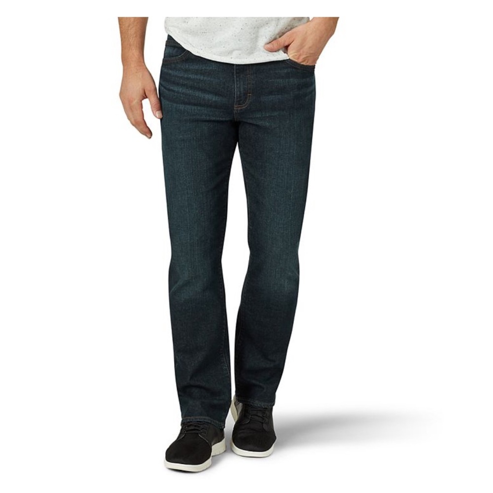 Lee Blue Straight Jeans Classic Fit (Night Owl color)